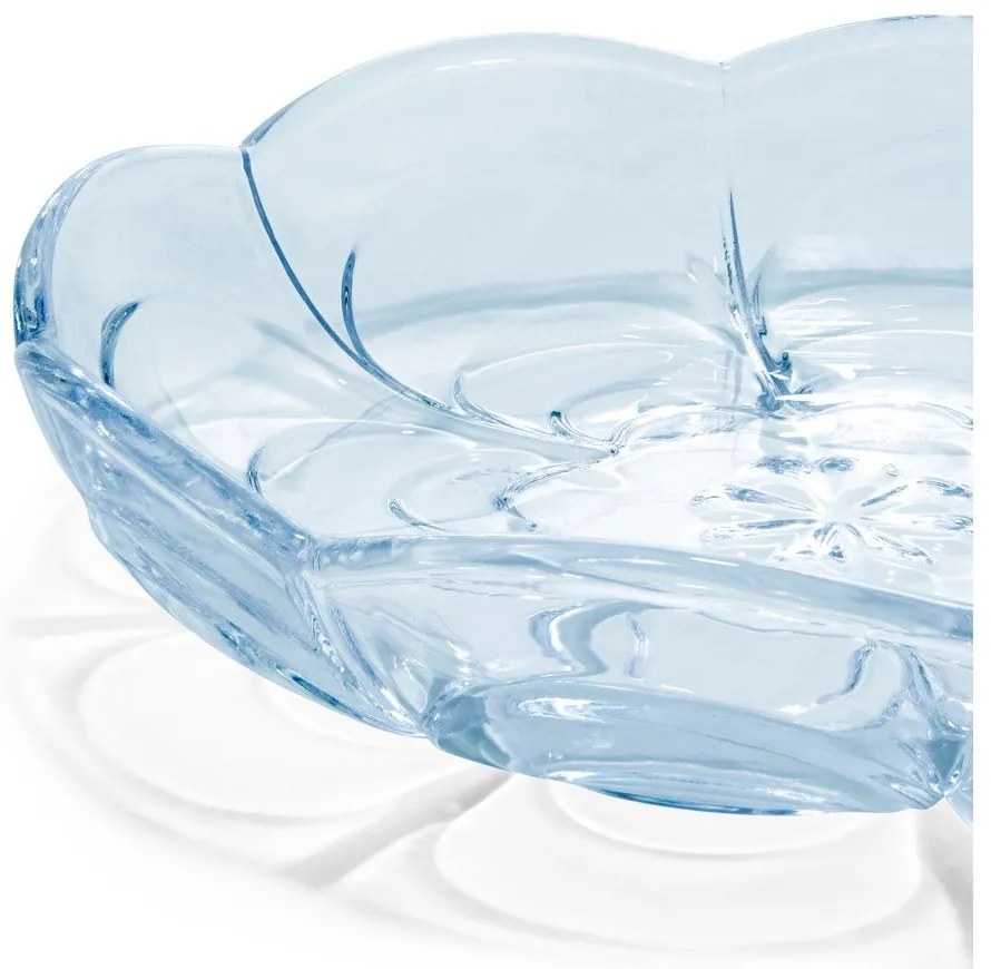 set di 2 piatti da dessert in vetro azzurro ø 16 cm Lily - Holmegaard