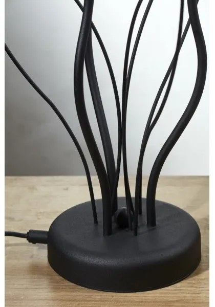 Jupiter 2065 - Lampada da tavolo GLORIOSA 3xG9/14W/230V nera