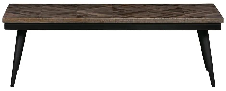 Tavolino in legno esotico Rhombic - BePureHome