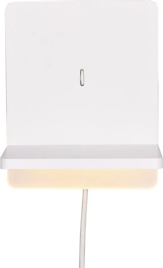 Lampada bianca a LED da parete dimmerabile Fairfield - Trio