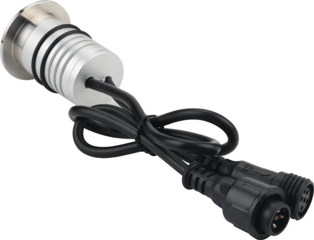 Faretto LED 3W RGB DMX512 per Piscine e Fontane IP68 - Professional Colore RGB