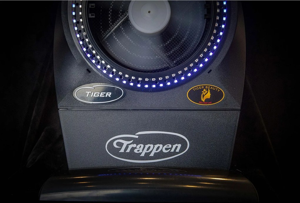 Zanzariera Elettrica ad Aspirazione 13W Trappen Tiger Beauty con Luce Rossa 660 nm...