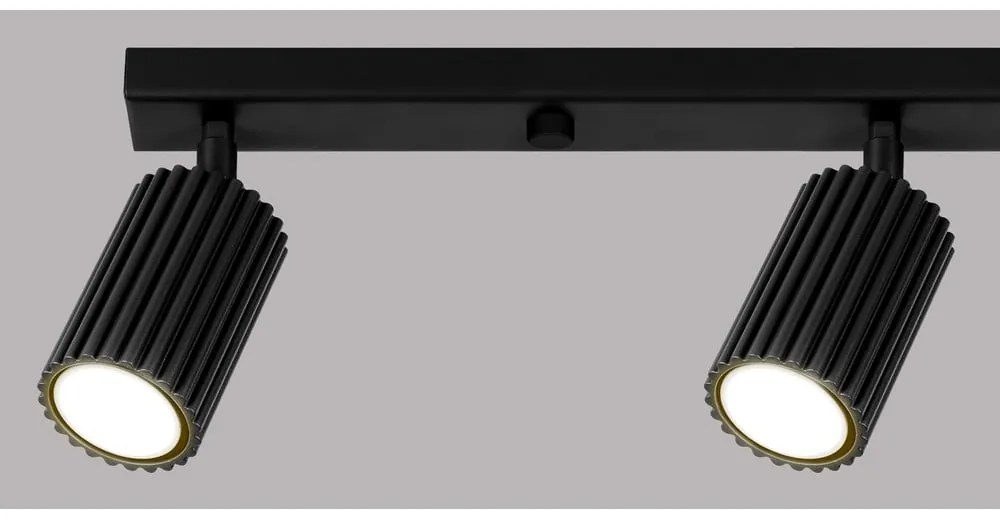 Faretto nero 6,5x81 cm Gleam – Sollux