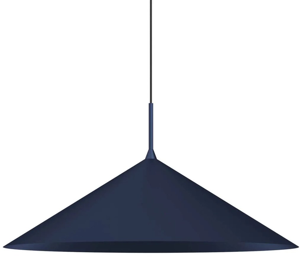 Eko-Light Lampada a sospensione Capital, blu, a 1 luce, Ø 60 cm, GX53