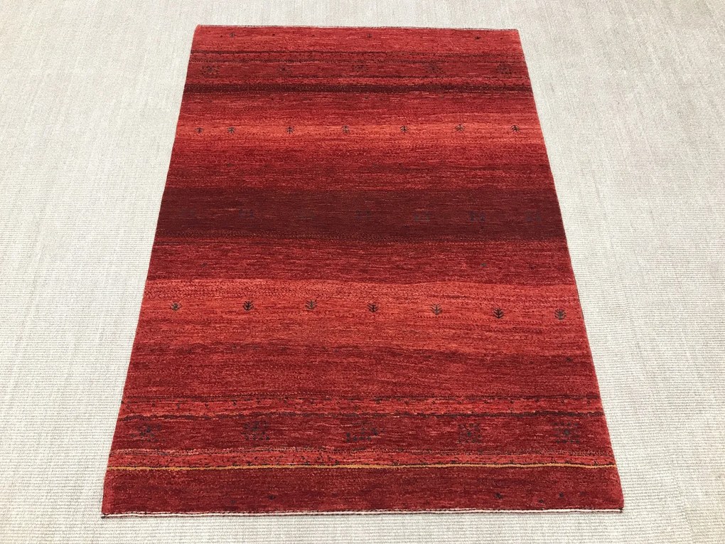Loribaft Tappeto persiano 130x180 Rosso (Iran) Annodato A Mano