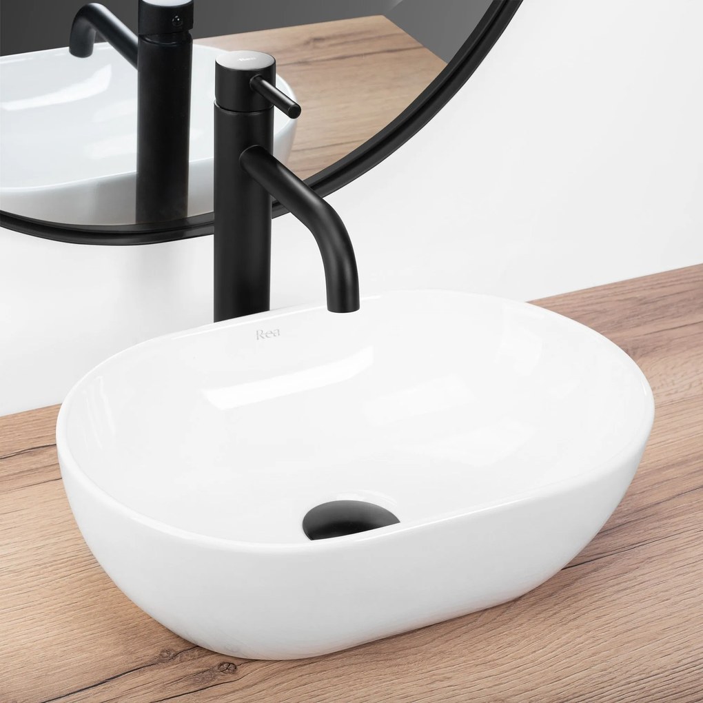 Lavabo da appoggio Rea AMELIA MINI