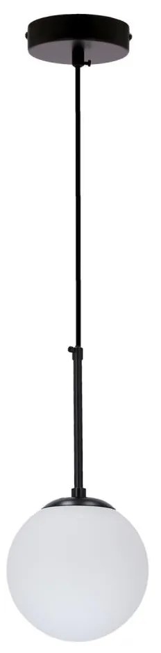 Lampadario a sospensione con filo POMPEI 1xE27/40W/230V nero