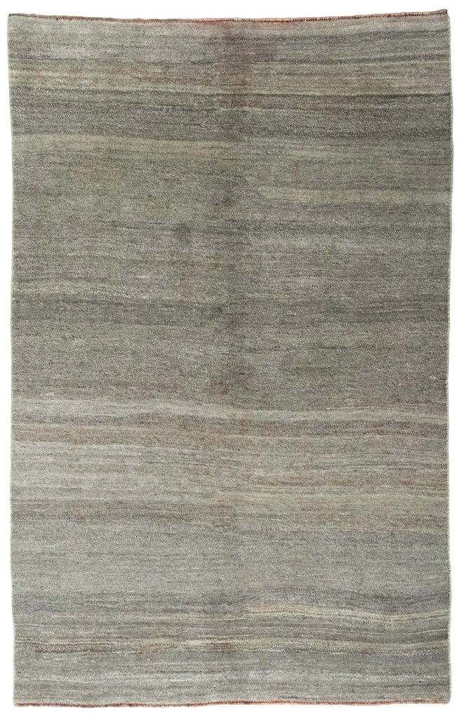Gabbeh Tappeto 150 x 220 Nero (Iran) Annodato A Mano