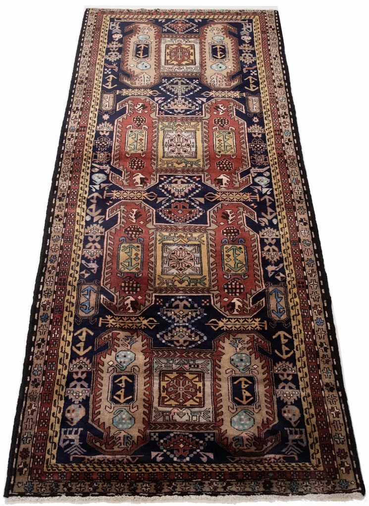Teppich Tappeto orientale 130x330 (Indian) Annodato A Mano