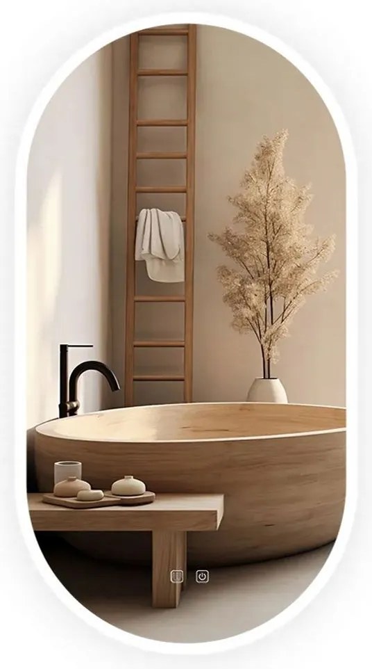 Specchio LED EGj 50x90 cm