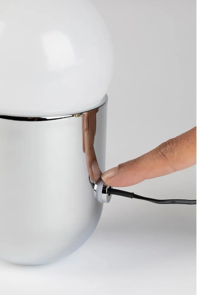 Lampada da tavolo in argento Gio - Zuiver