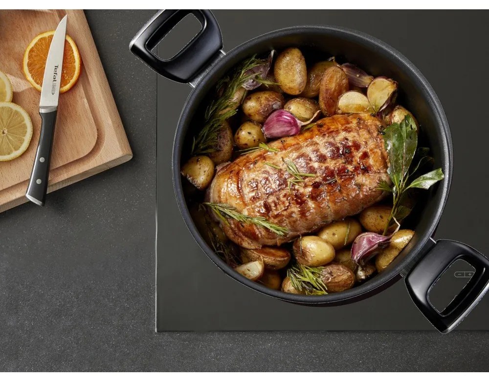 Pentola con coperchio incluso/con superficie antiaderente 5,2 l Unlimited G2554672 – Tefal