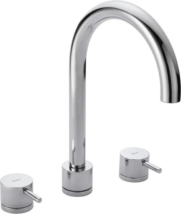 Rubinetto per lavabo TAYRONA cromato lucido HUBER H 26 cm