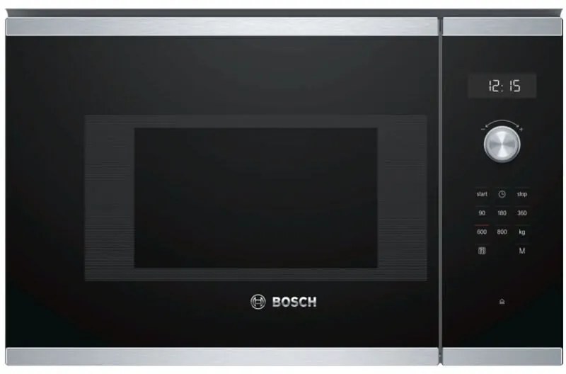Bosch - Serie 6 BFL524MS0. Posizionamento dell'apparecchio: Da incasso, Tipo di prodotto: Solo microonde, Capacità interna: 20 l, Potenza Microonde: