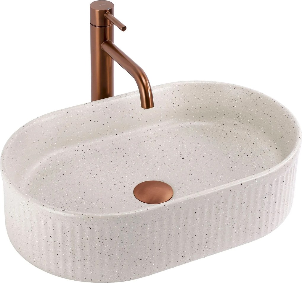 Lavabo da appoggio Rea Vanda Sandy