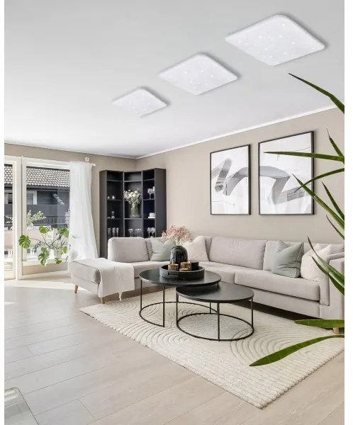 Plafoniera LED dimmerabile FLORA LED/36W/230V 2700-6500K +remote telecomando