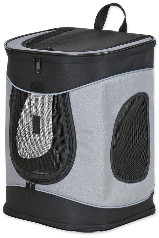 Zaino grigio per animali domestici 30x34 cm Trixie Timon – Plaček Pet Products