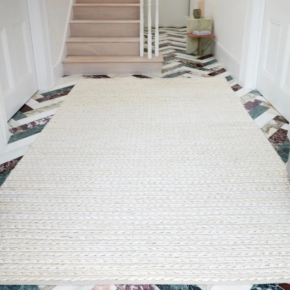 Tappeto in juta tessuto a mano color crema 200x290 cm Oakley - Asiatic Carpets