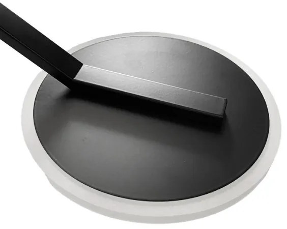 Lampadario a plafone LED dimmerabile LED/86W/230V 3000-6500K nero + telecomando