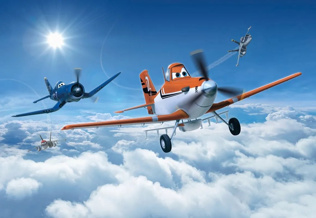 Fotomurale KOMAR Clouds, Multicolore 368X254 cm