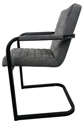 Sedia da pranzo BART grigia