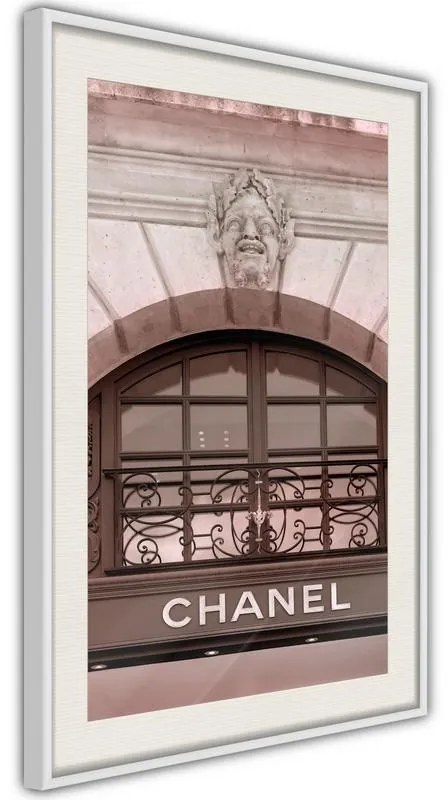 Poster  Chanel  Cornice Quadri Cornice nera con pass-partout, Larghezza x Altezza Home decor 20x30