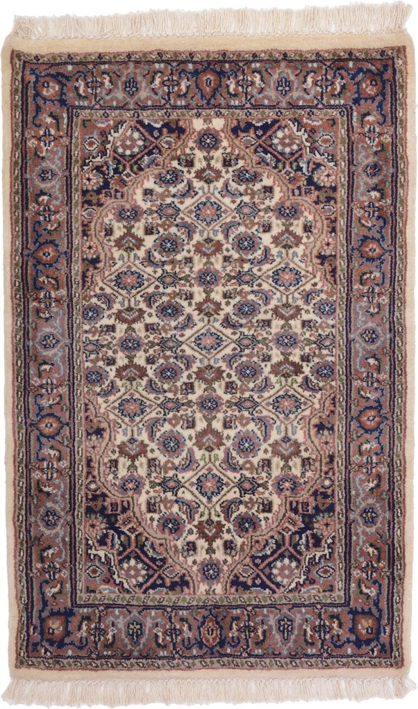Persian Tappeto 90x60 (Indian) Annodato A Mano