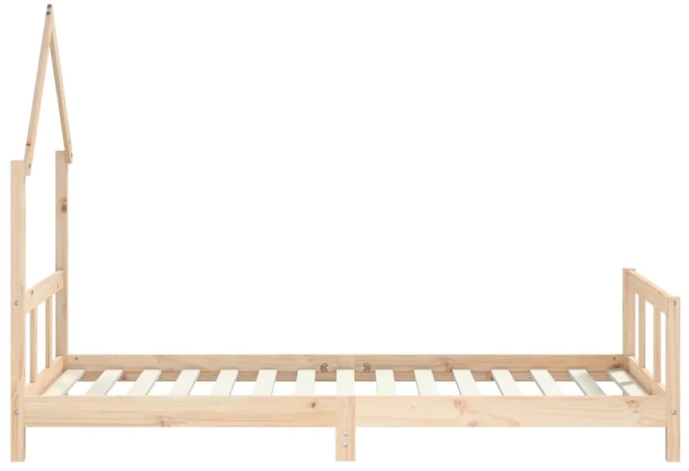 Giroletto per bambini 90x190 cm in legno massello di pino