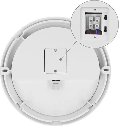 Solight WO780-2 - Applique LED da esterno con sensore, 20W/230V, IP65, diam. 22 cm