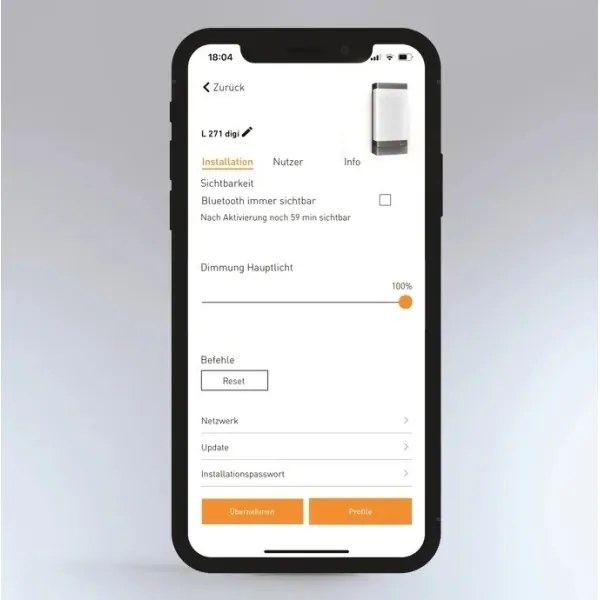 Steinel 068714 - Lampada da esterno a LED L 271 C LED/6,6W/230V IP44