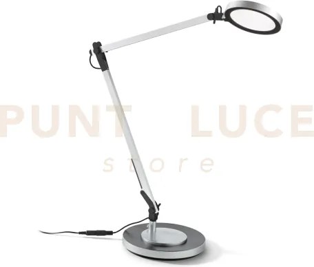 Futura lampada da tavolo orientabile alluminio dimmerabile led 4000...