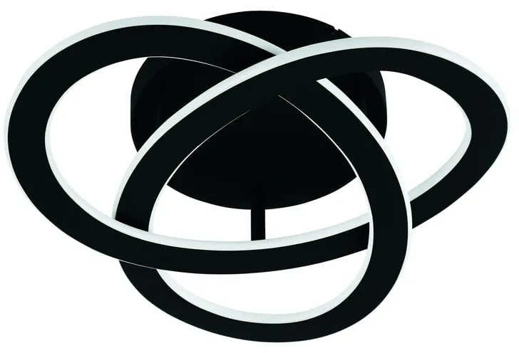 Plafoniera LED Rolimare Ø 49 cm nero IP20 bianco naturale, 5500 lumen EGLO