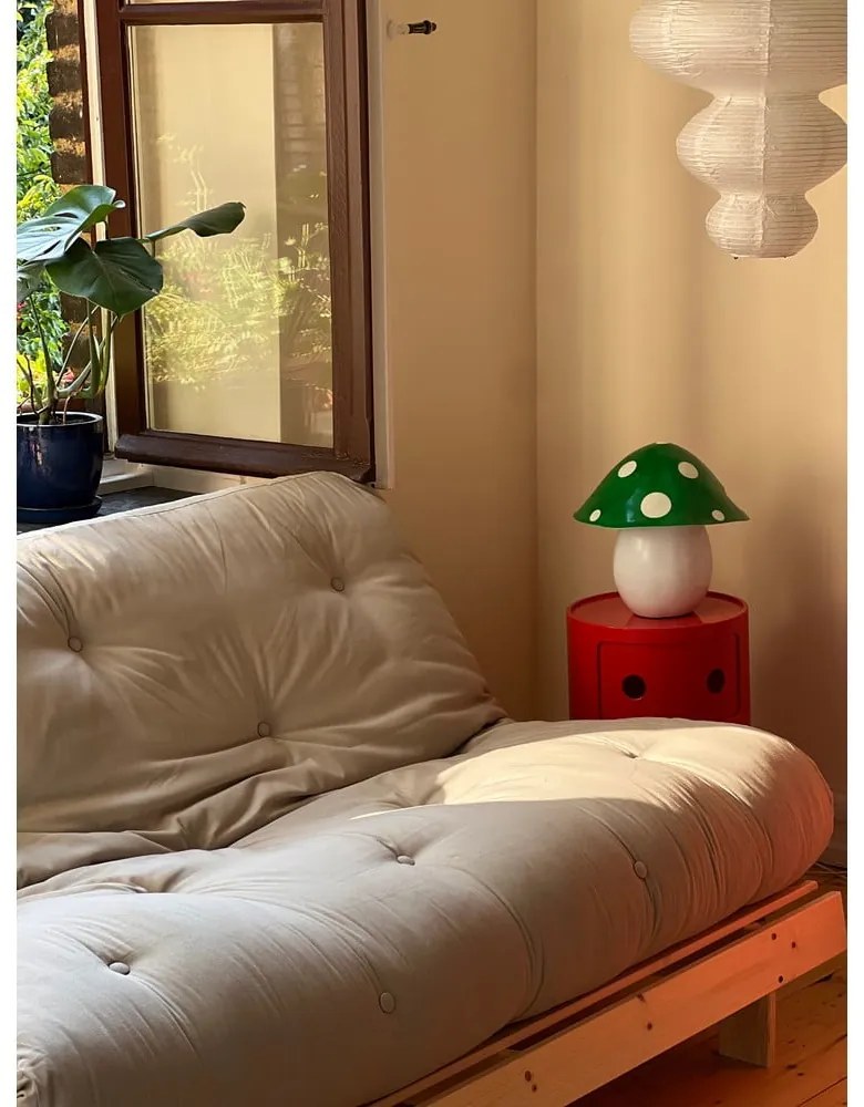 Divano letto verde 160 cm Roots - Karup Design