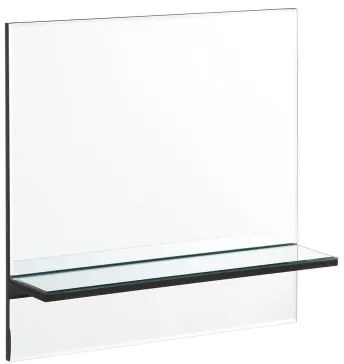 Specchio da parete 45 x 11 x 45 cm Cristallo Argento DMF