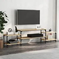 Mobile Porta TV Rovere Sonoma 197x35x52 cm in Legno Multistratocod mxl 127031