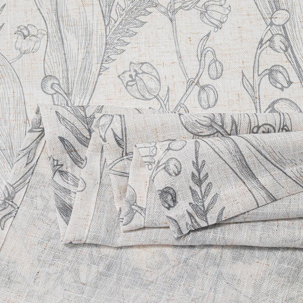 Tenda grigio chiaro 135x250 cm Selvetia – Restilo