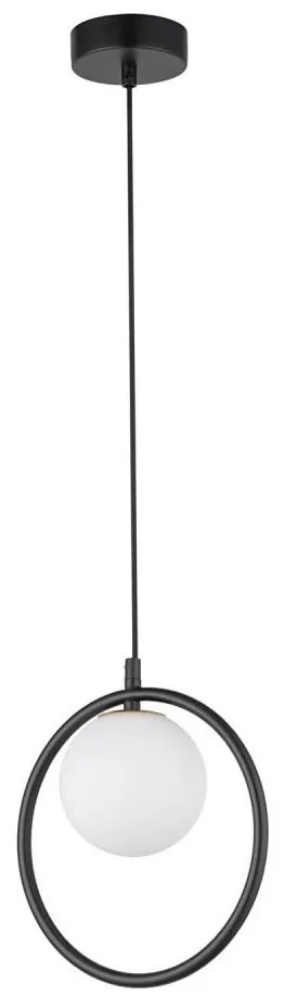 Lampadario a sospensione con filo AQUA 1xG9/12W/230V nero