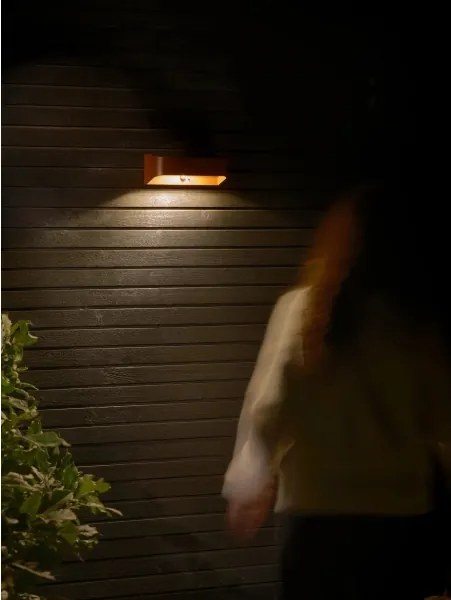 Nordlux - Lampada solare LED con sensore MARCELLIO LED/5W/5V IP54 marrone