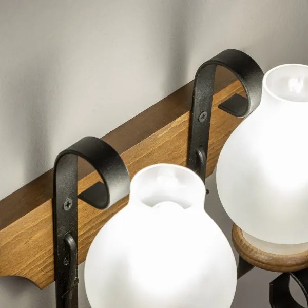 Brilagi - Applique QUEEN 2xE14/40W/230V faggio/noce