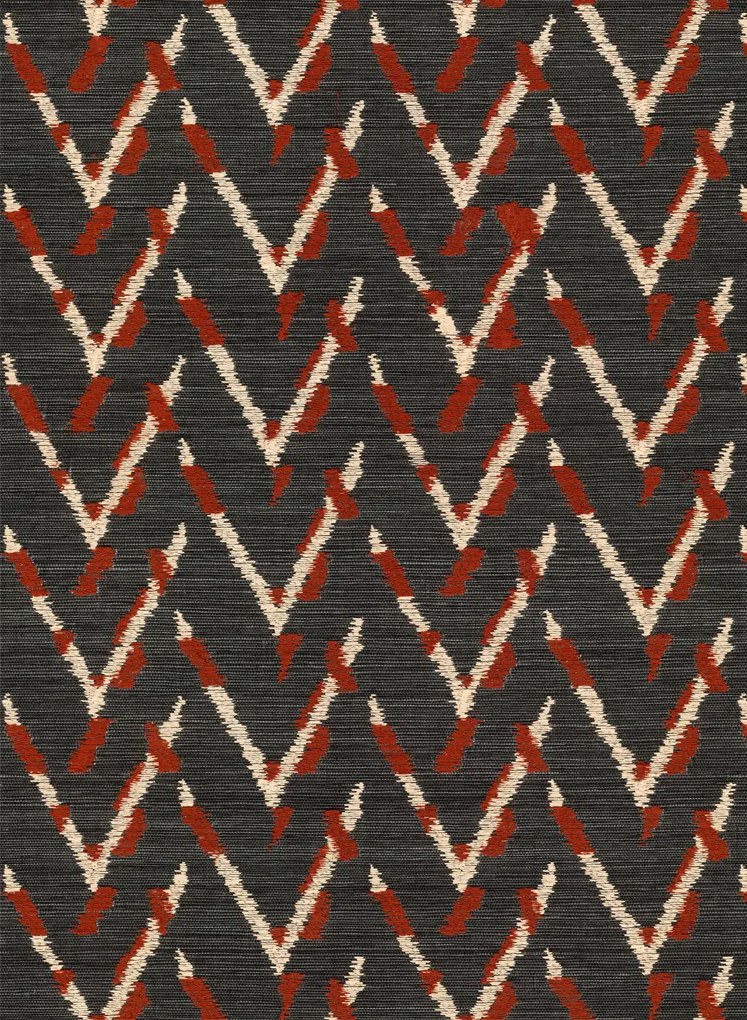 Arte International Carta da parati Chasu - Rich Red