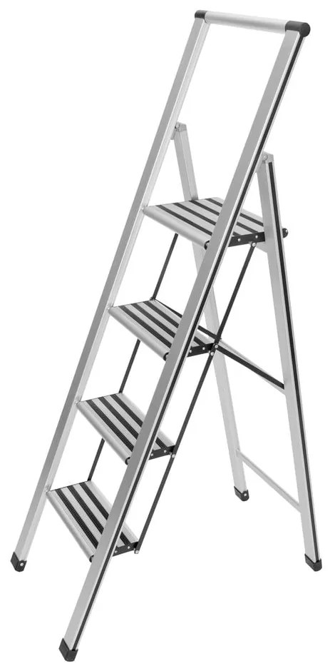 Scala a gradini pieghevole, altezza 153 cm - Wenko
