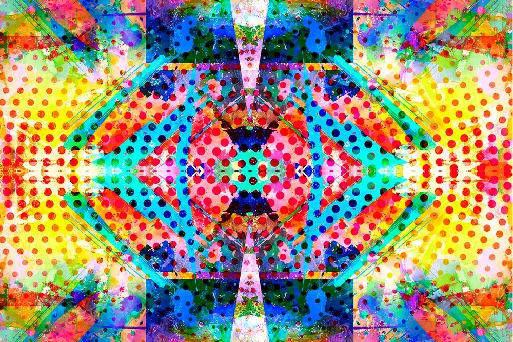 Carta da parati autoadesiva – Arte grafica moderna