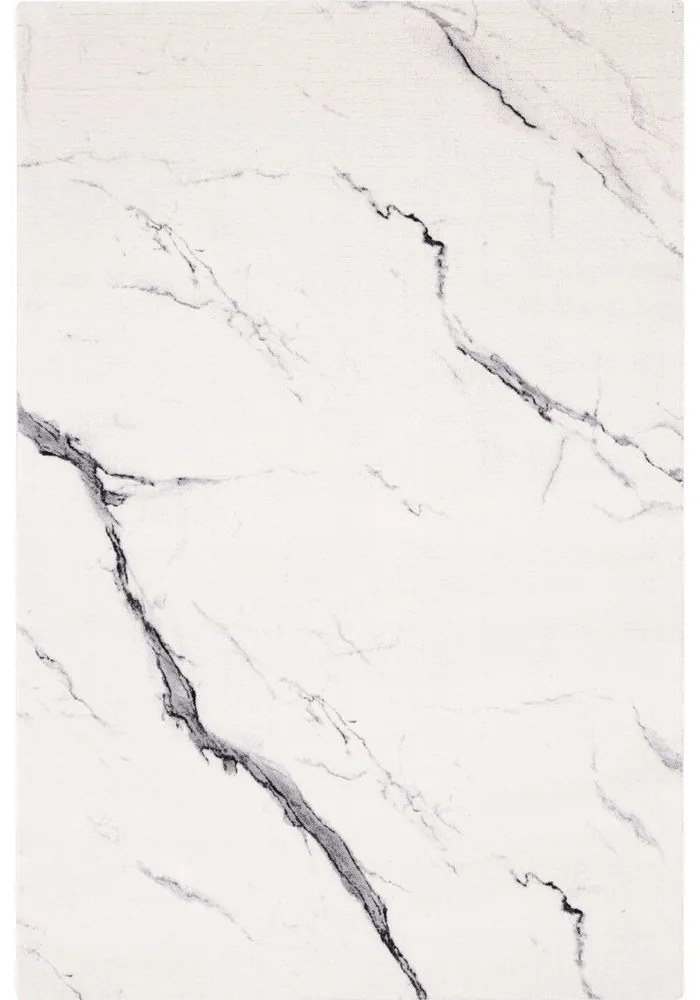 Tappeto in lana crema 160x240 cm Marble - Agnella