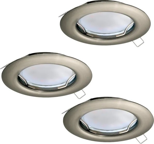 Eglo 94237 - Kit 3x faretti LED da incasso PENETO 3x GU10-LED/3W/230V