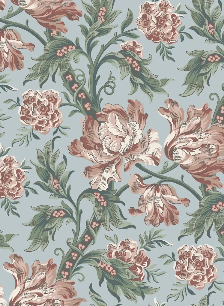 Sandberg Tapete Amelia - Sky Blue