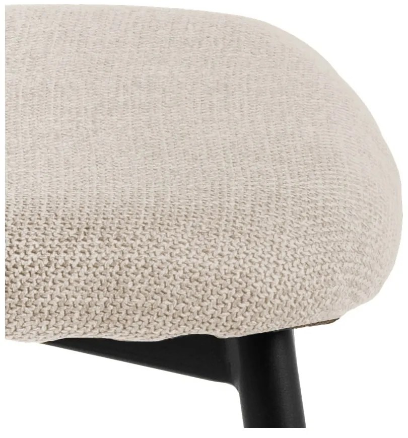 Set di sedie da pranzo color crema in imbottito 2 pz Ilsa – Actona