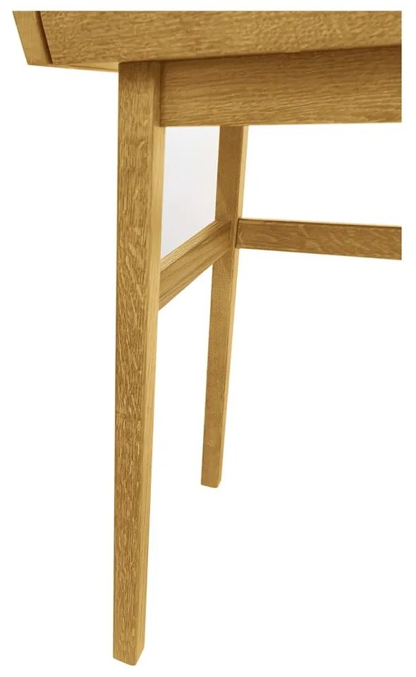 Scrivania in stile segreteria con effetto rovere 44x115 cm Carteret – Woodman