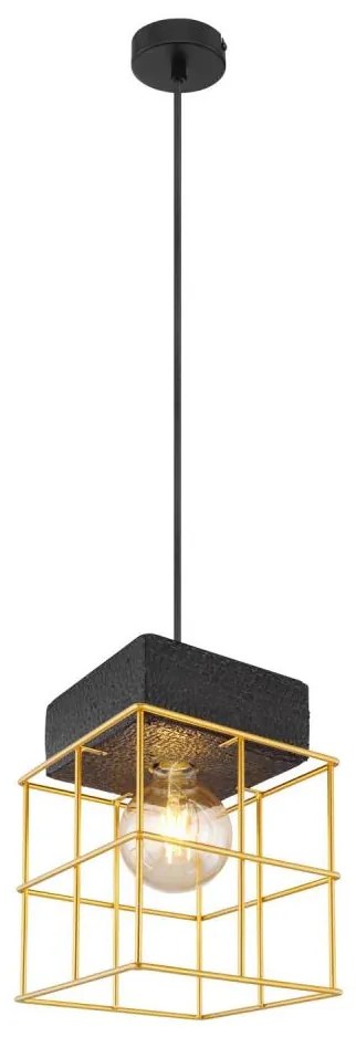 Globo 15530B-1H - Lampadario a sospensione con filo MERRIL 1xE27/60W/230V