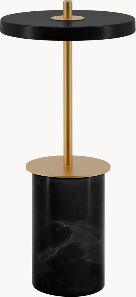 Lampada da tavolo piccola portatile a LED con luce regolabile Asteria Move Mini
