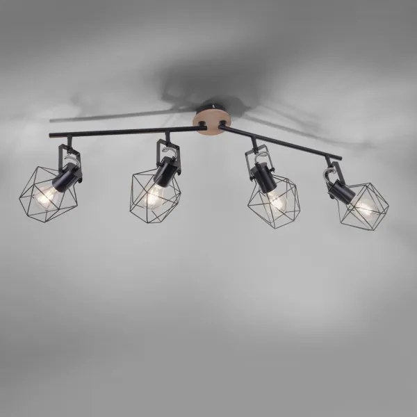 Leuchten Direkt 15674-78 - Luce Spot JARO 4xE27/60W/230V